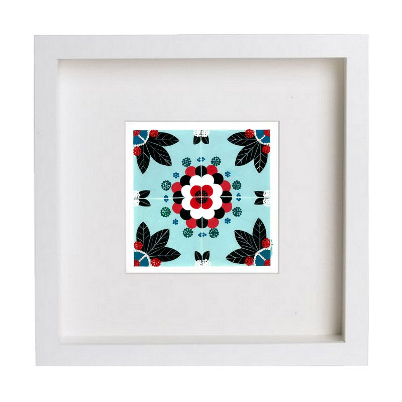 Portuguese Tiles (aqua blue)
