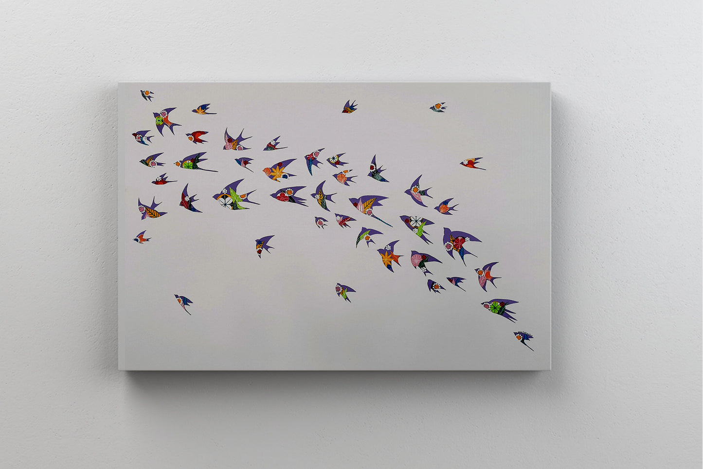 Comissioned Artwork - Flight of Swallows