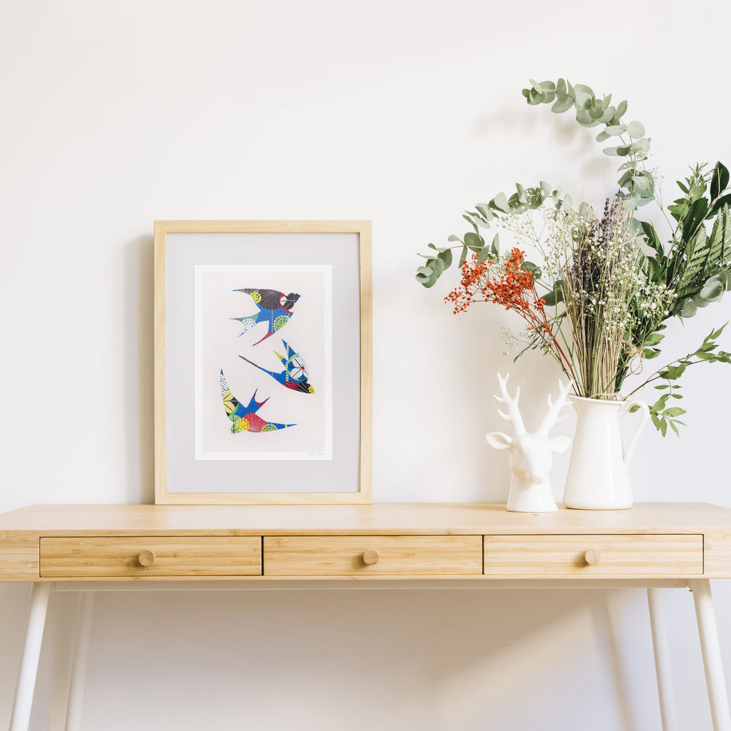 Swallows (Blue #2)