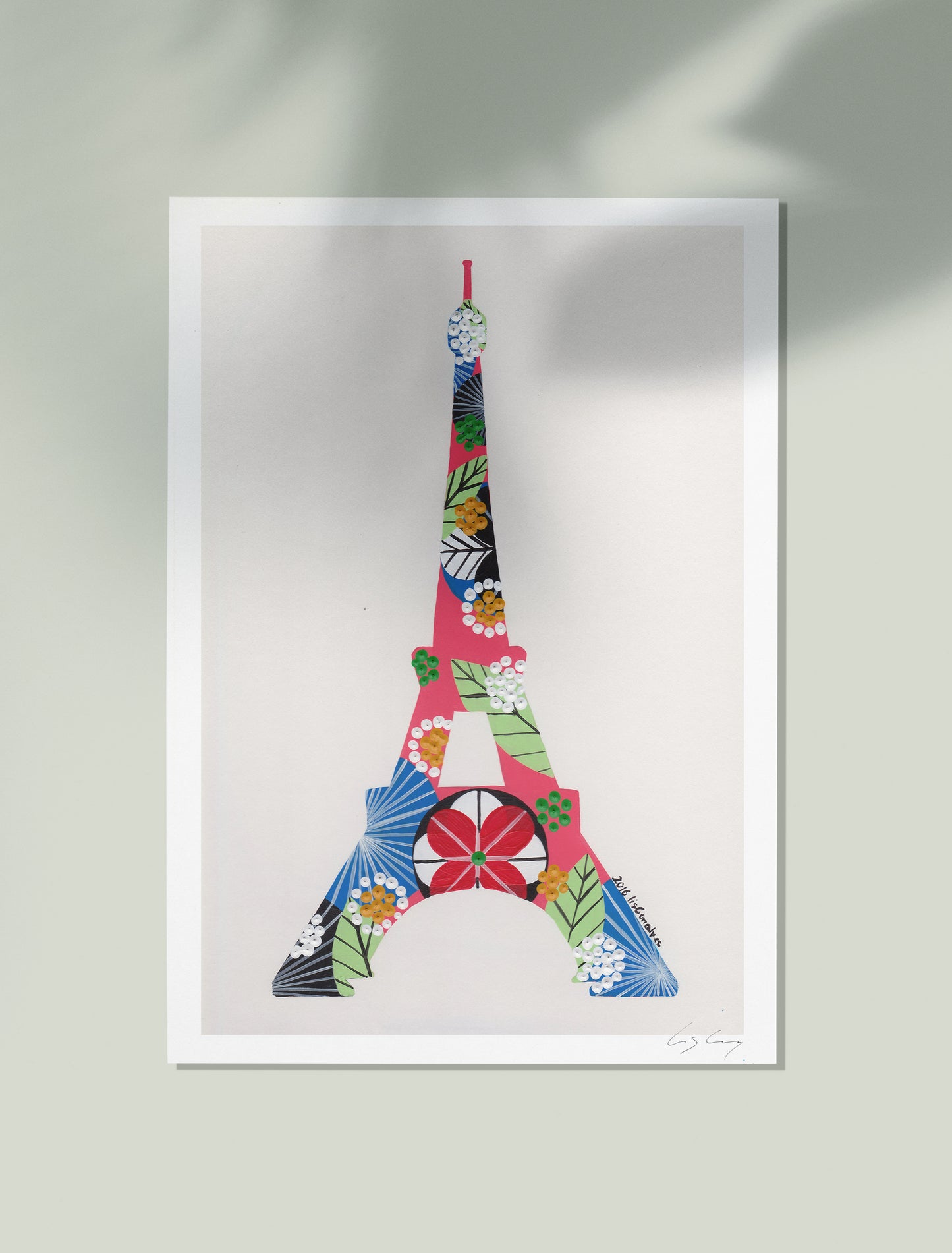 Eiffel Tower (Pink)