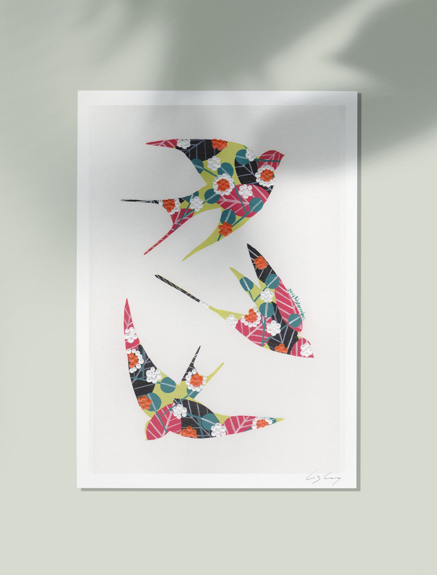 Swallows (Olive Green)