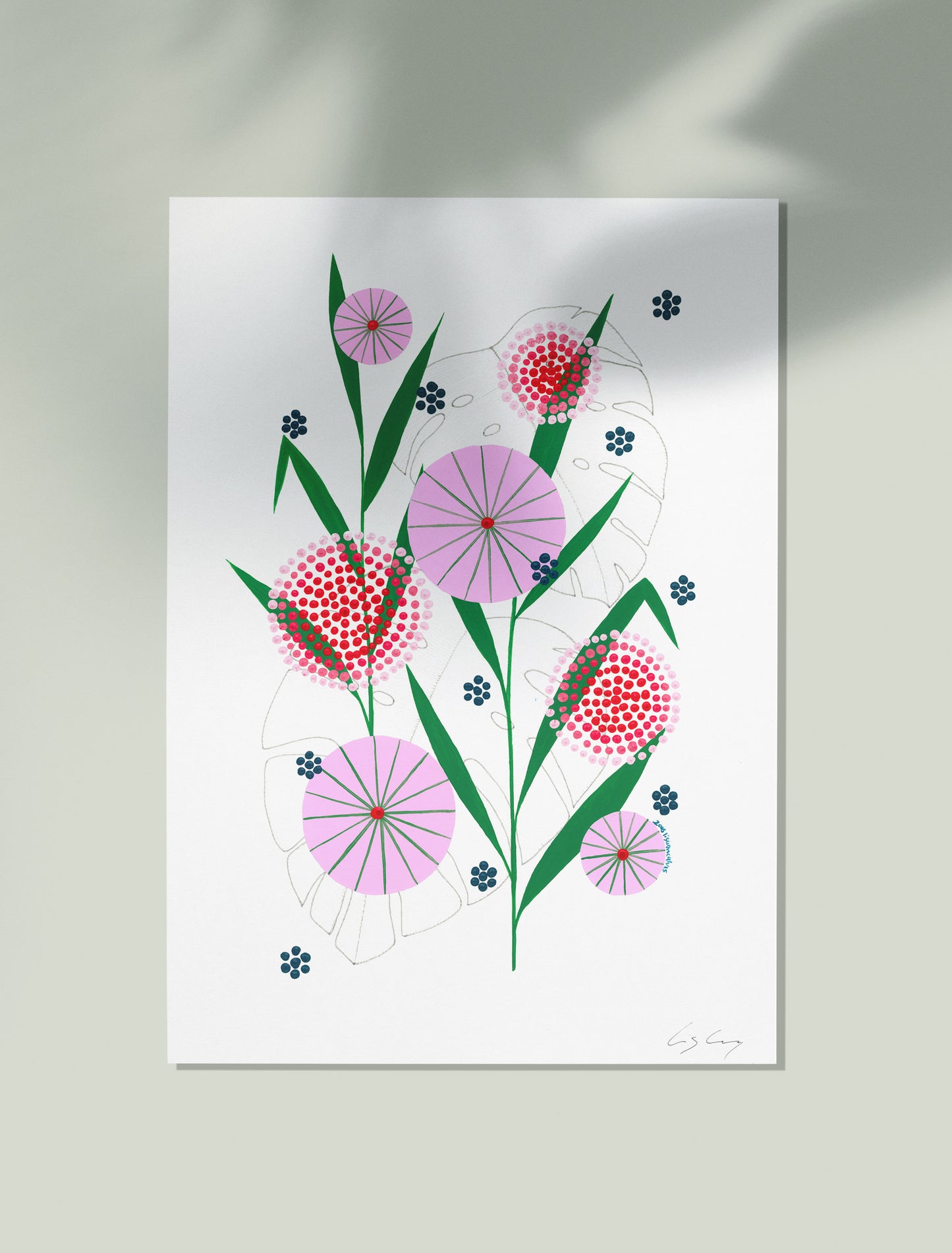 Strelitzia (Pink)