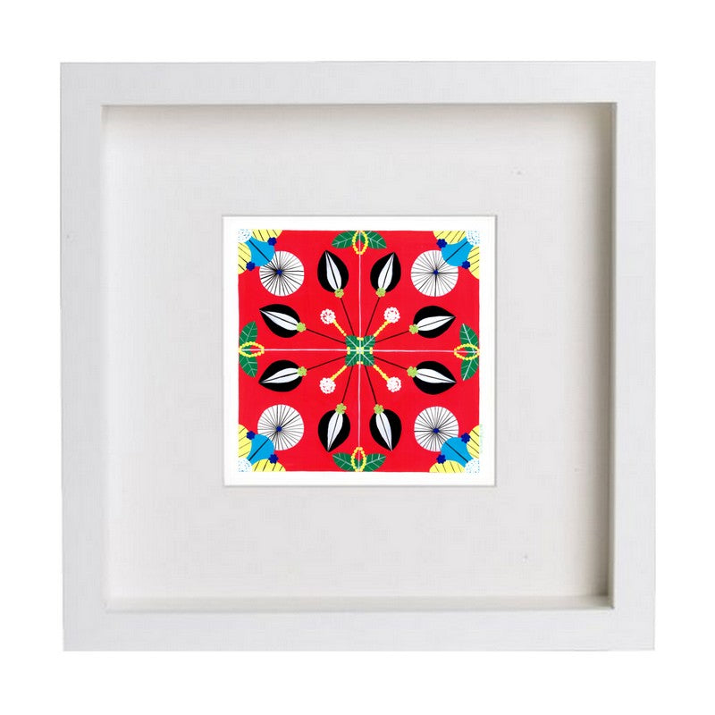 Portuguese Tiles (Red)