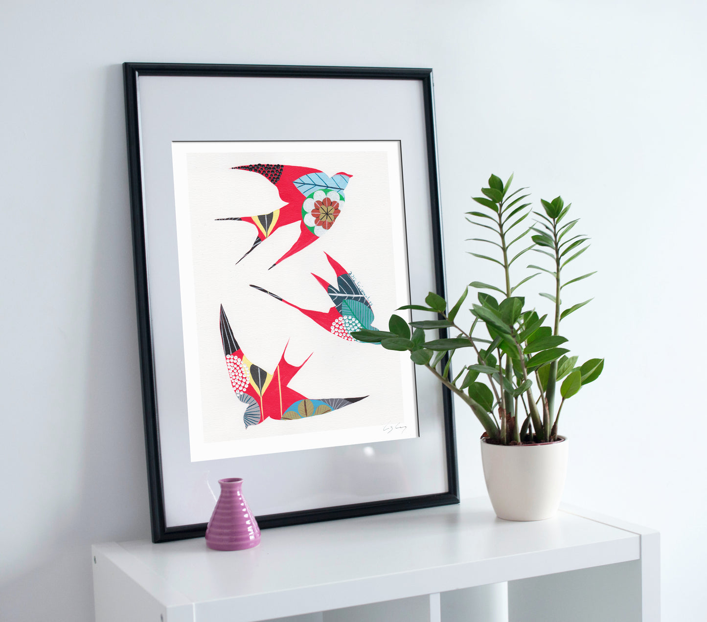 Swallows (Red)