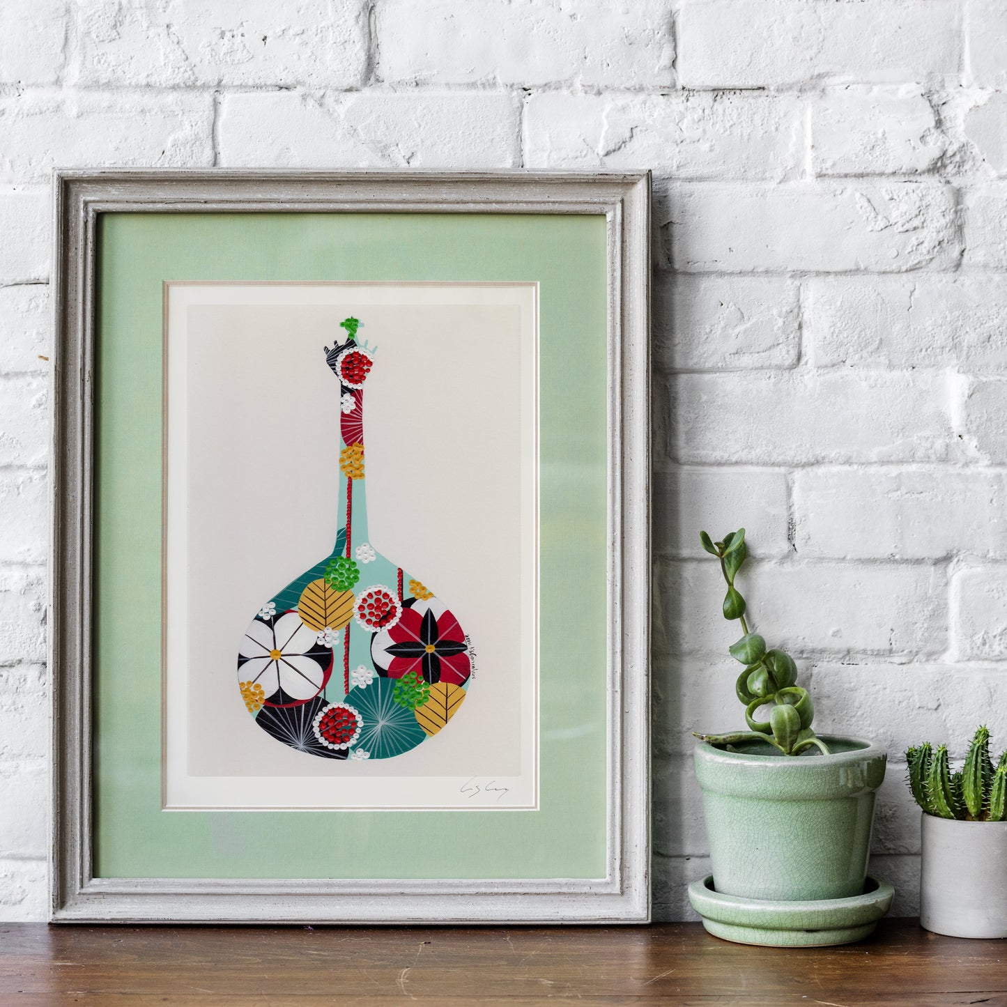Portuguese Guitar (Aqua Green)