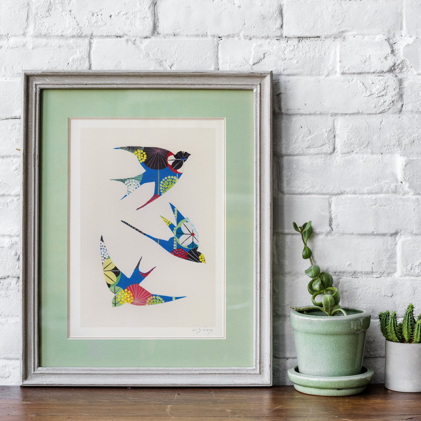 Swallows (Blue #2)