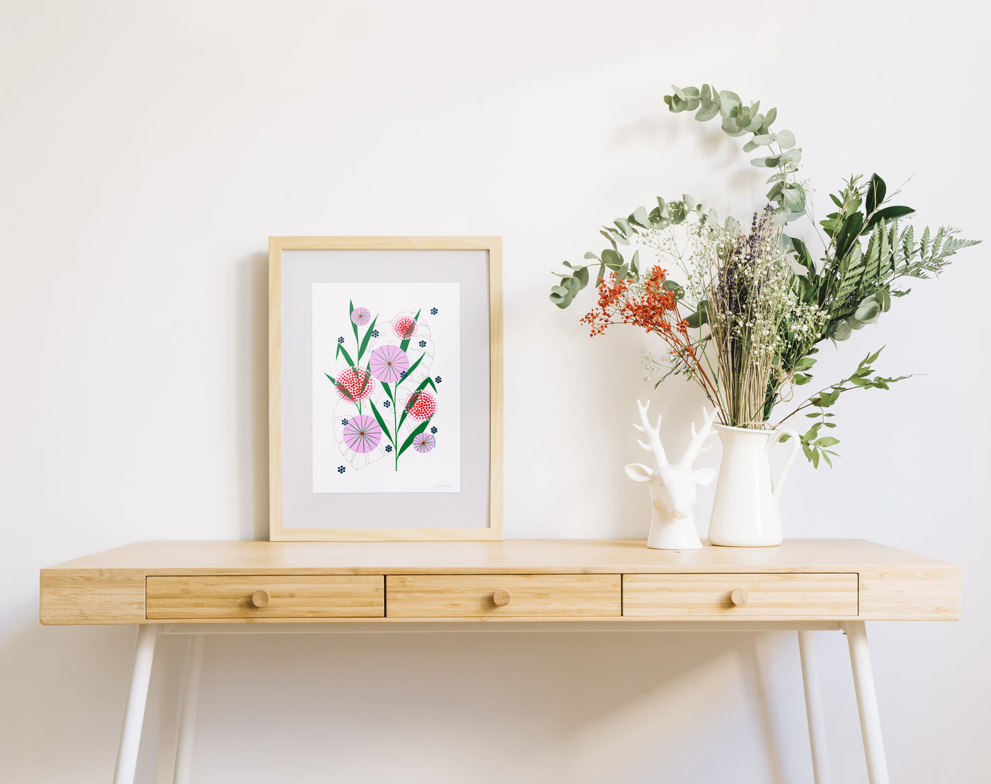 Strelitzia (Pink)