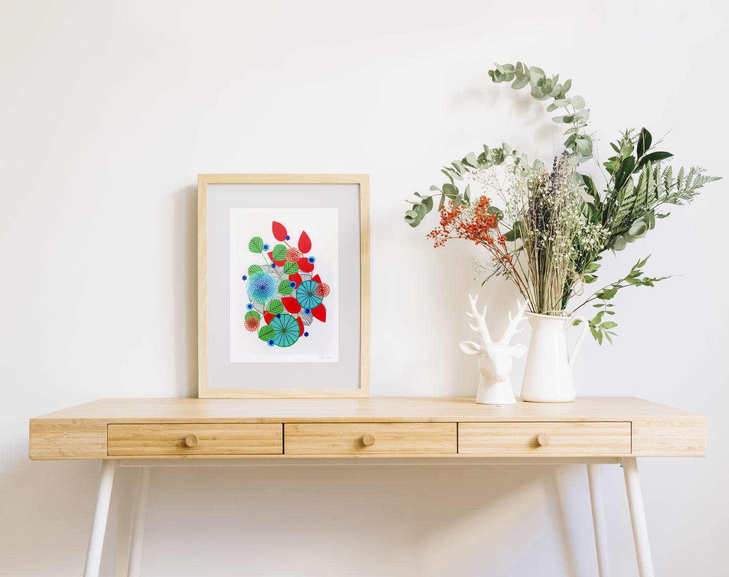 Monstera (Red)