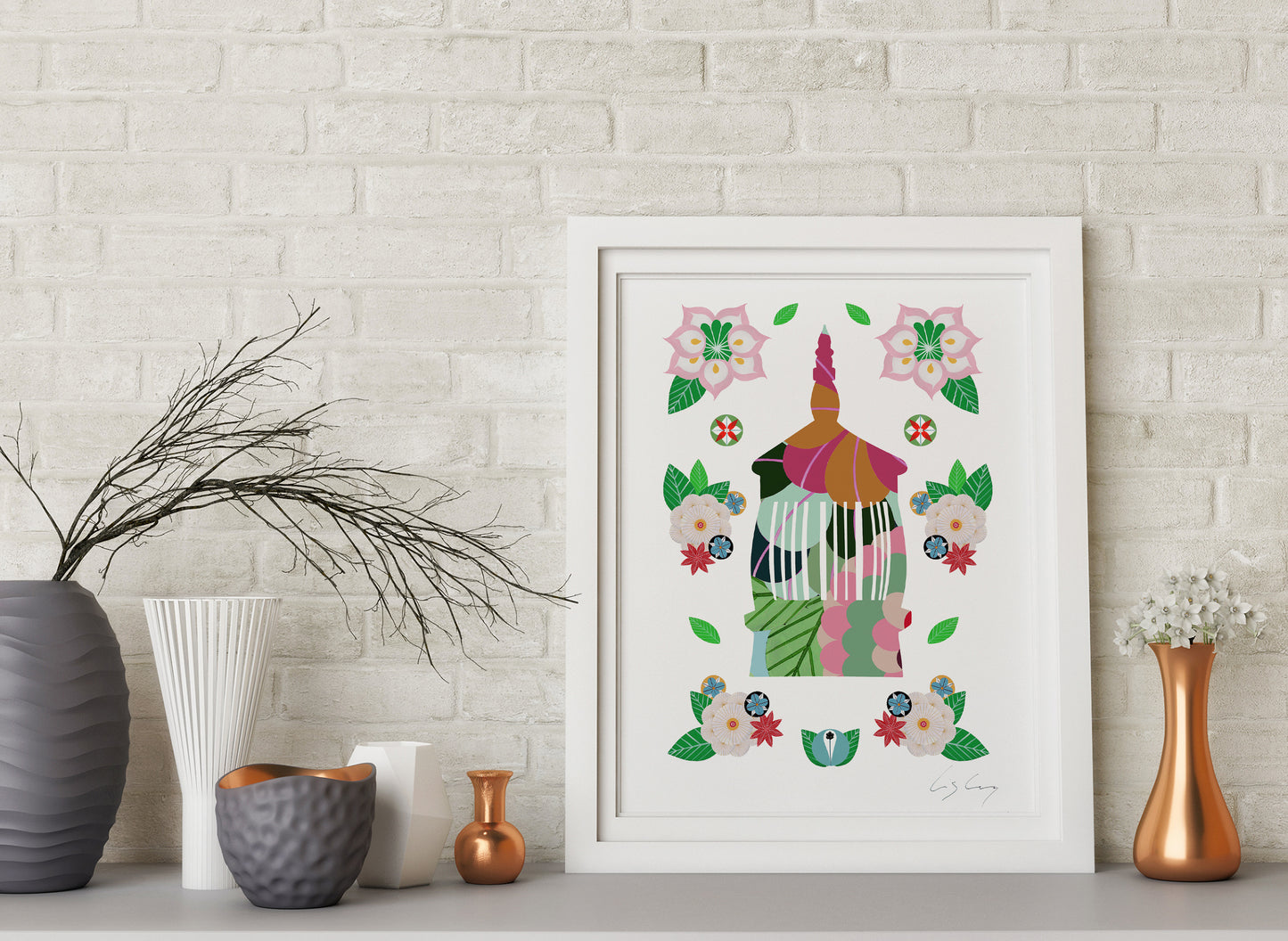 Algarve Chimney (Pink)