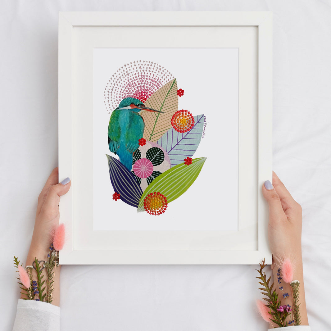 Guarda-rios (Acrylic on Paper)