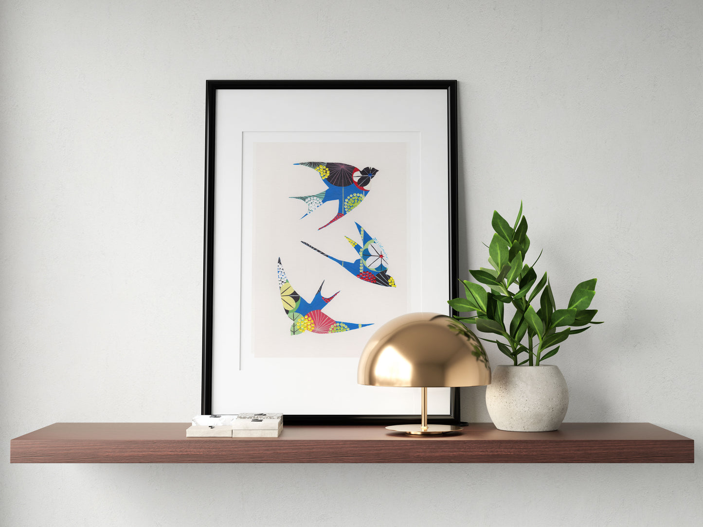 Swallows (Blue #2)