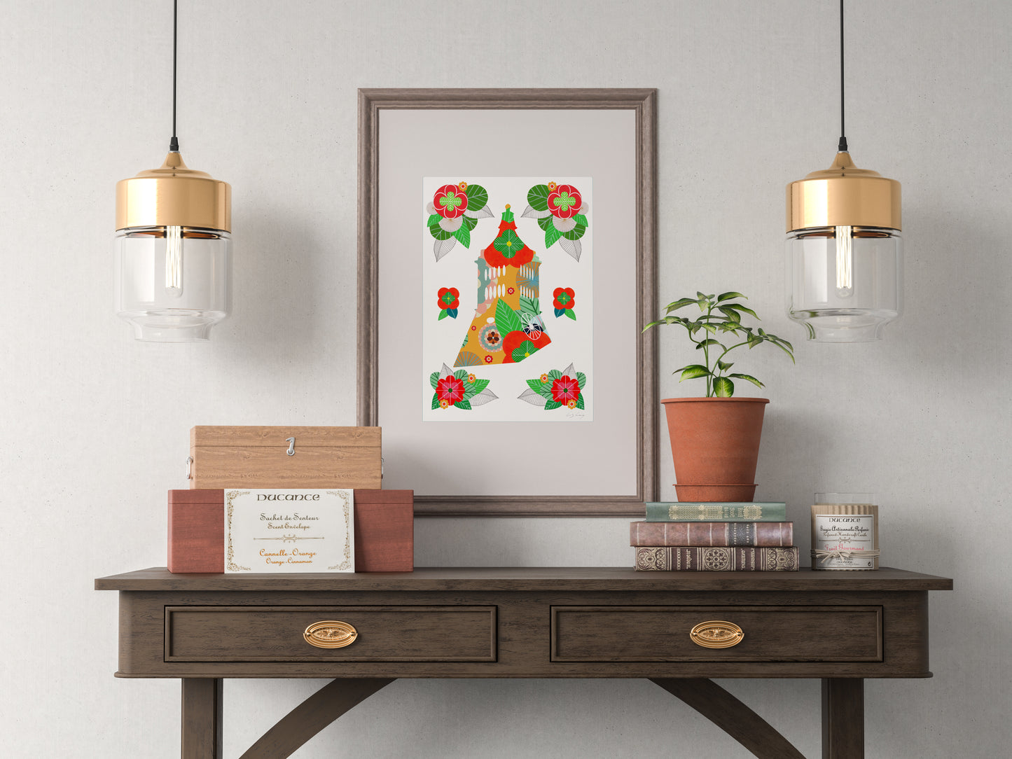 Algarve Chimney (Orange)