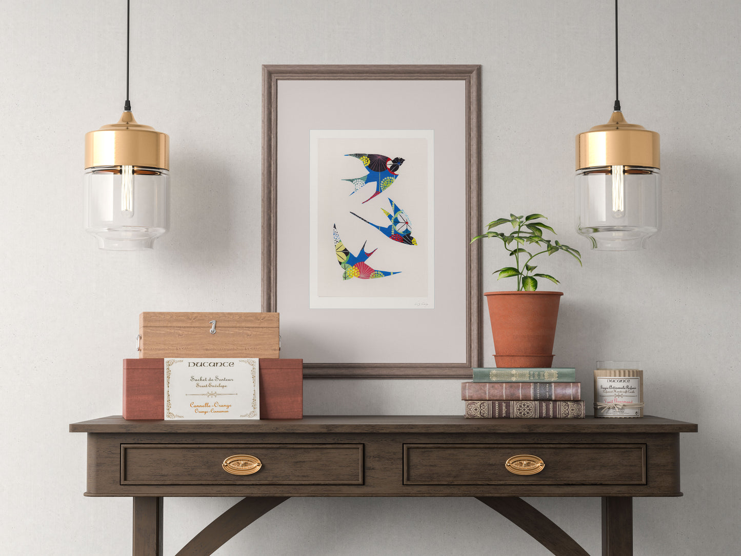 Swallows (Blue #2)