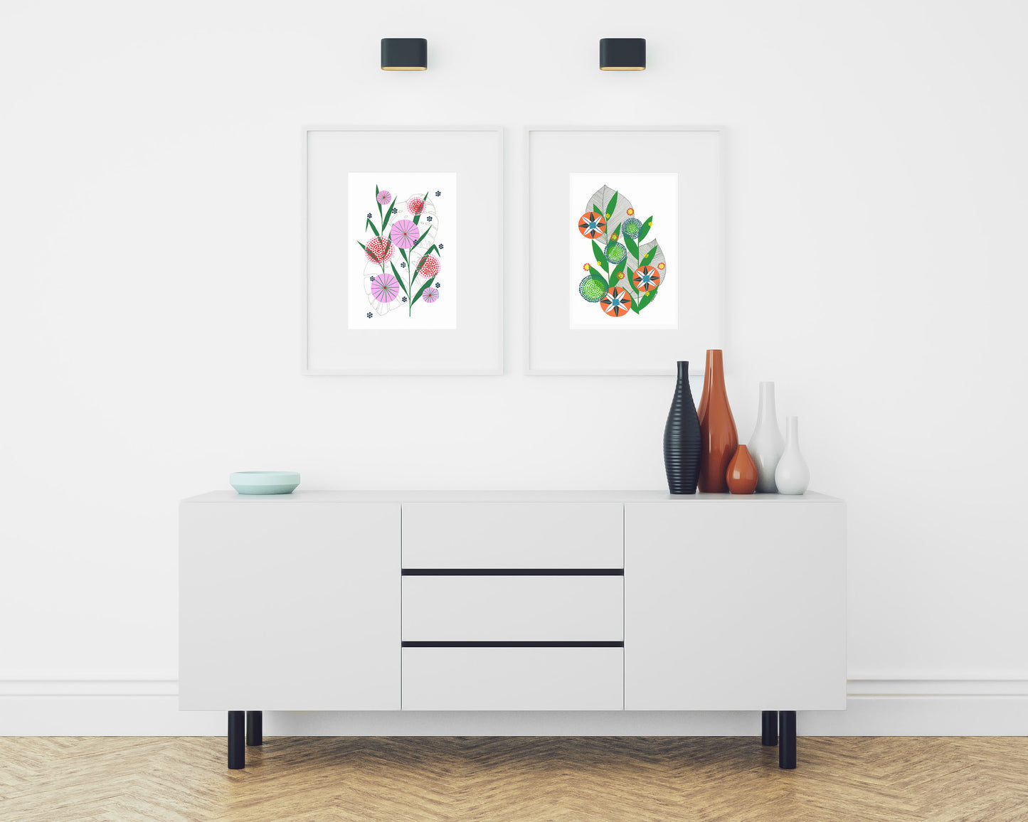 Strelitzia (Pink)