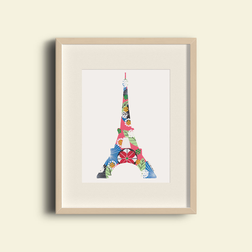 Eiffel Tower (Pink)