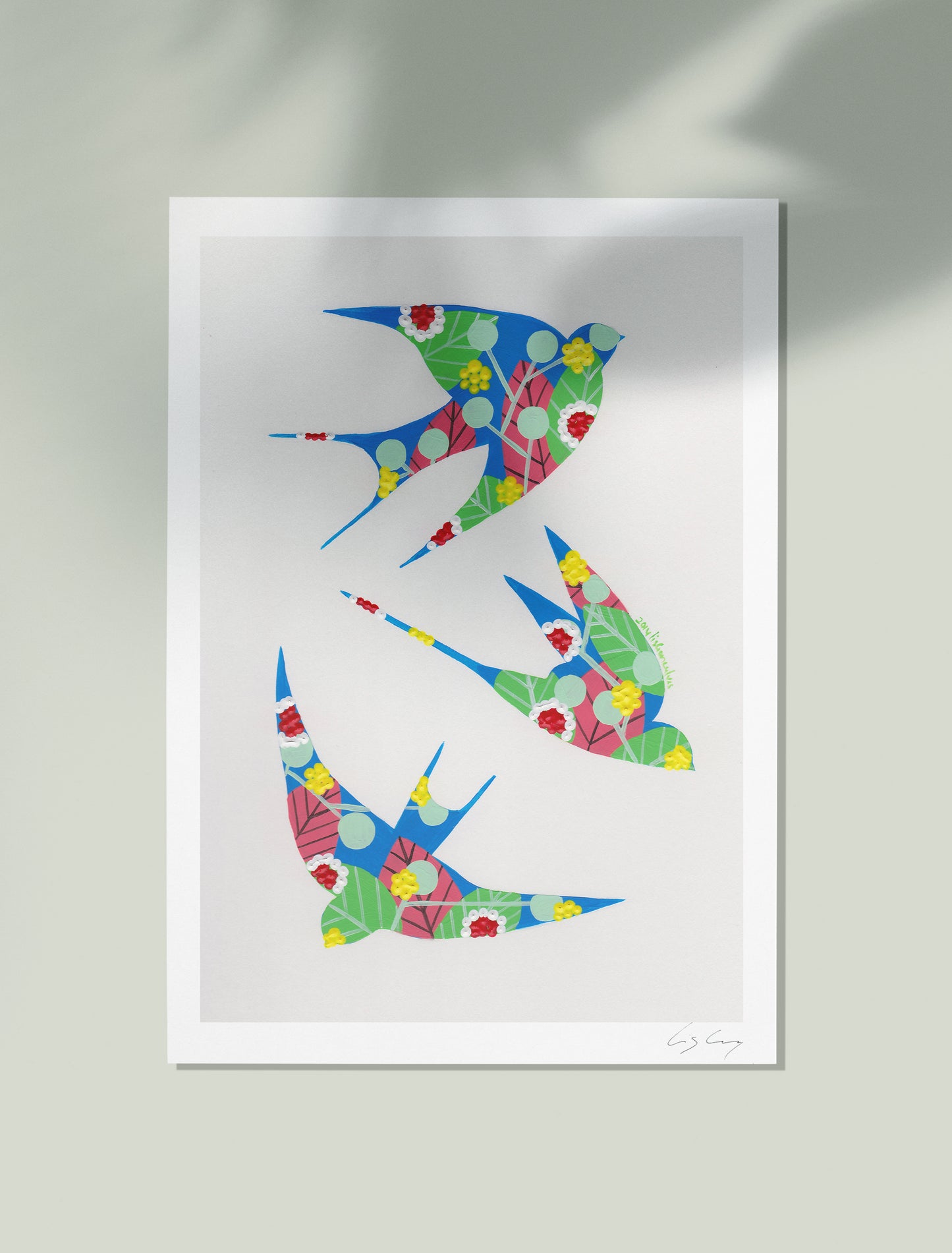 Swallows (Blue #1)